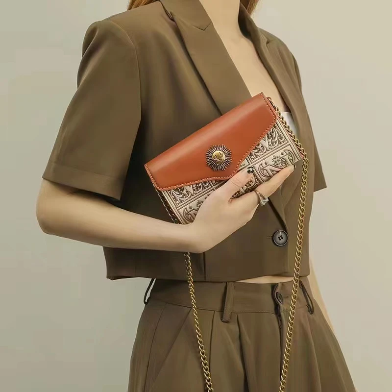 高端定制女包单肩斜挎手提包6699