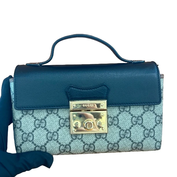 99新 GUCCI/古驰 奢品阁/月光宝盒padlock mini