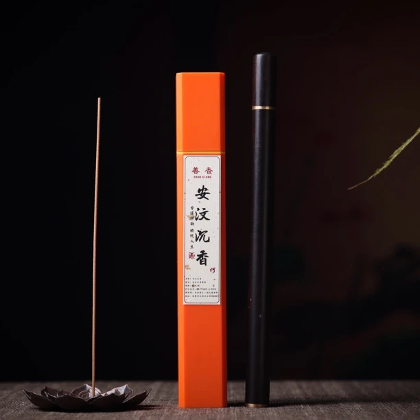 【知木】星洲系 安汶沉香60g线香+装香器室内空间香薰21cm规格