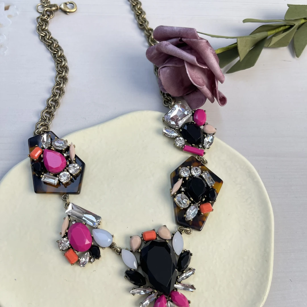 铜合金项链 复古宫廷风项链bw301链长48-55