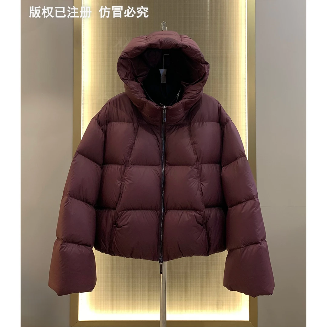 KK DESIGN 时尚潮流冬季百搭连帽保暖休闲90白鸭绒羽绒服2311351