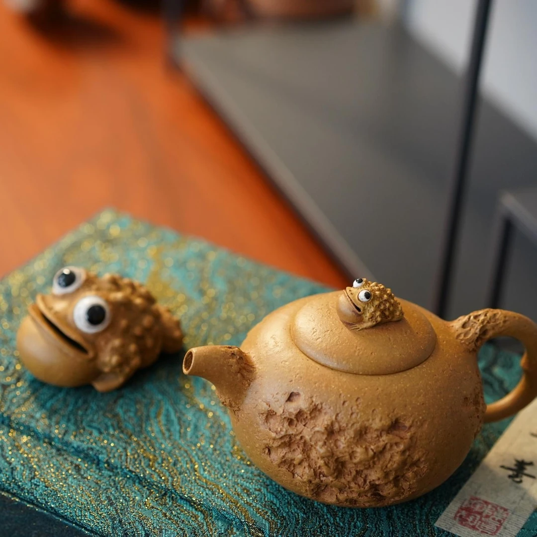 陈真代表作品--[一壶一宠]  容量:180CC全手工
