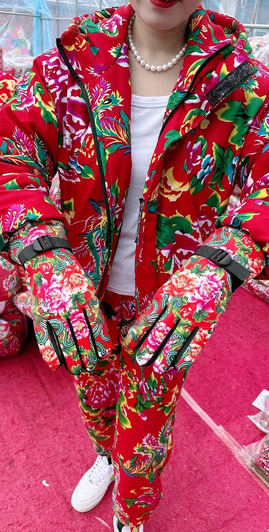 东北大花手套 男女款