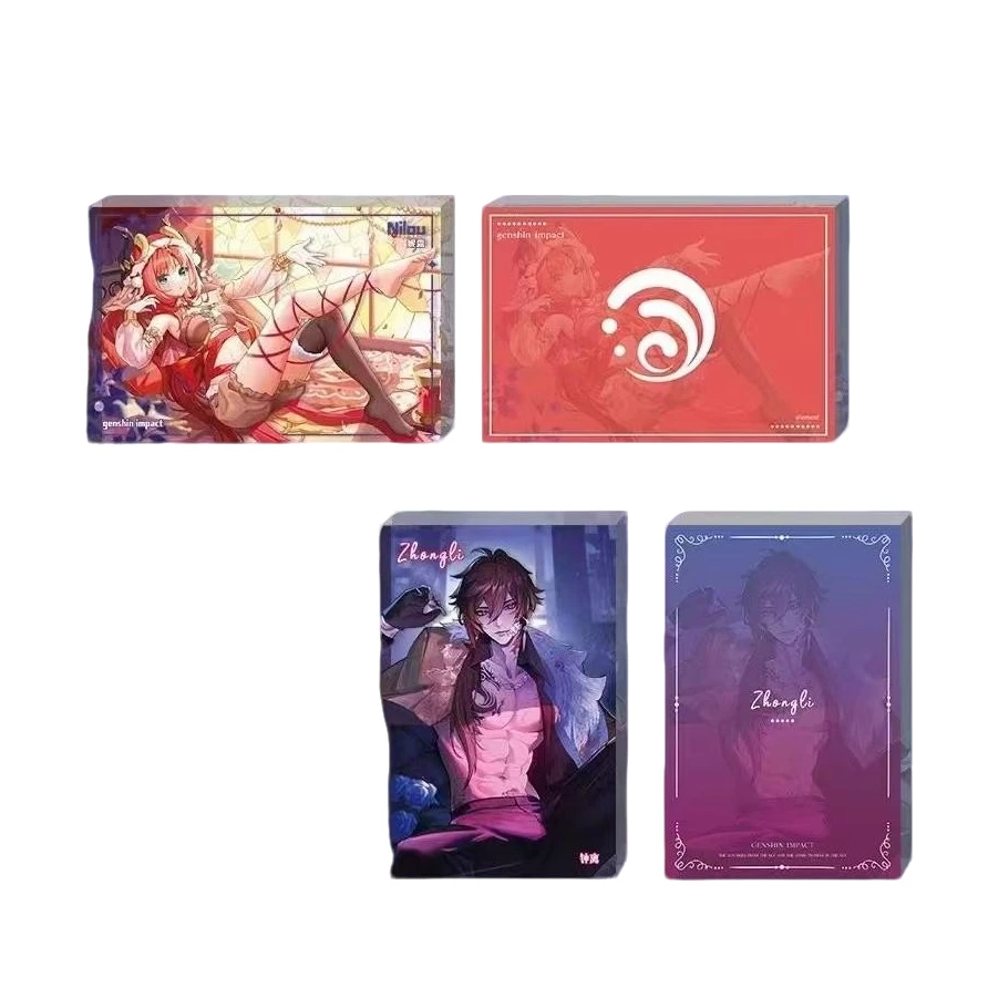 【水晶砖】原神立体高透水晶砖第一弹 Z时代原神卡砖收藏盲盒代拆