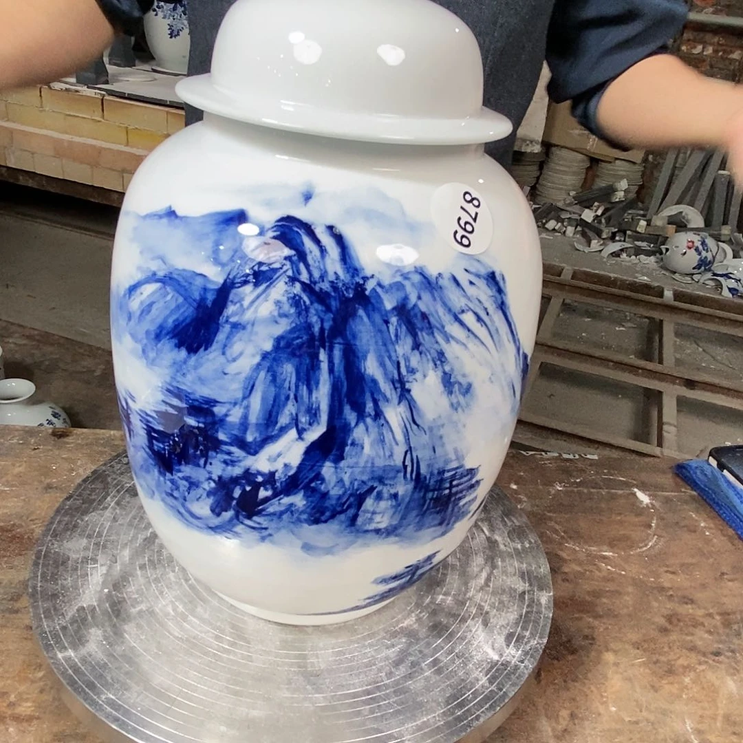 摆件吴义松陶瓷直播间8799