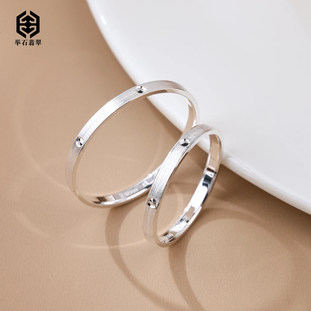 足银银制品 【举石臻品】TH1016-1980-99足银999戒指（一件/自选）R