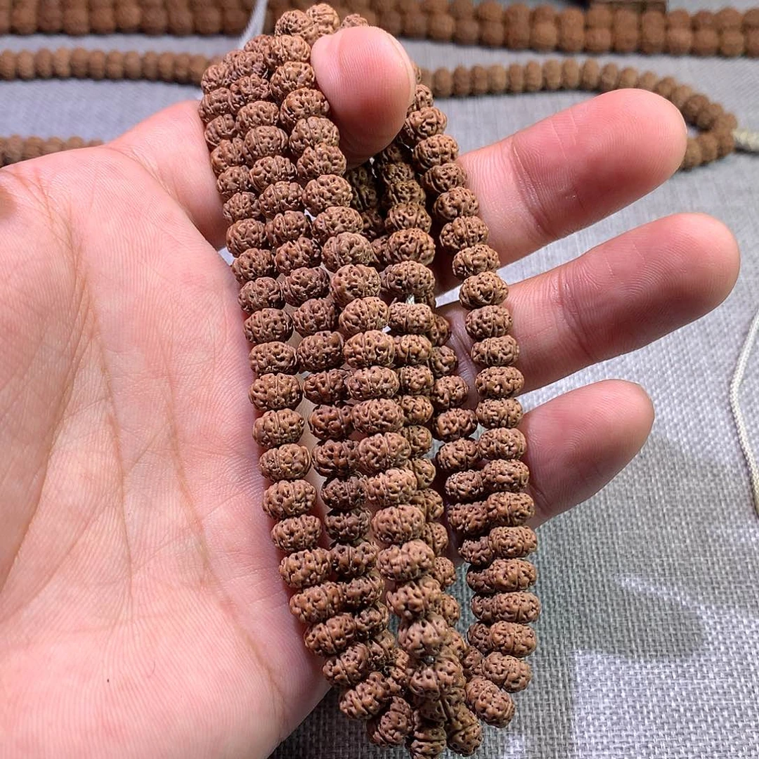 金刚菩提手串凹的梅花8+108