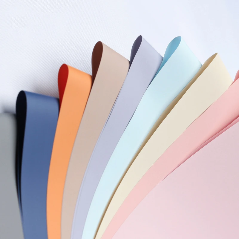 【米奇1】韩风初恋纯色纸防水单色欧雅纸鲜花包花纸哑光纸花店用品