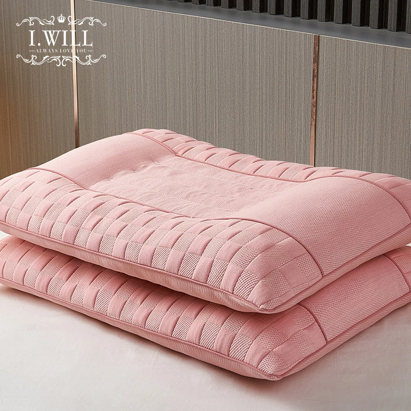 I-Will/艾维决明子枕芯装家用不塌陷不变形护颈椎助人体工学单只