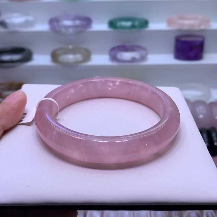 【闪购商品】水晶手镯未镶嵌圈口58