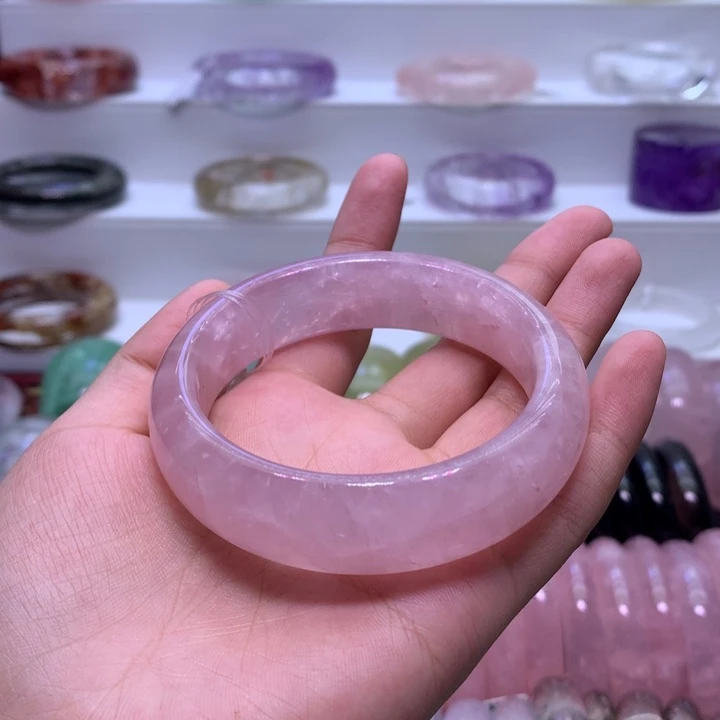 【闪购商品】水晶手镯未镶嵌圈口57