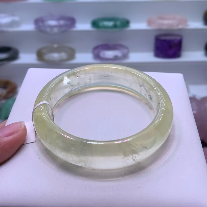 【闪购商品】水晶手镯未镶嵌圈口56