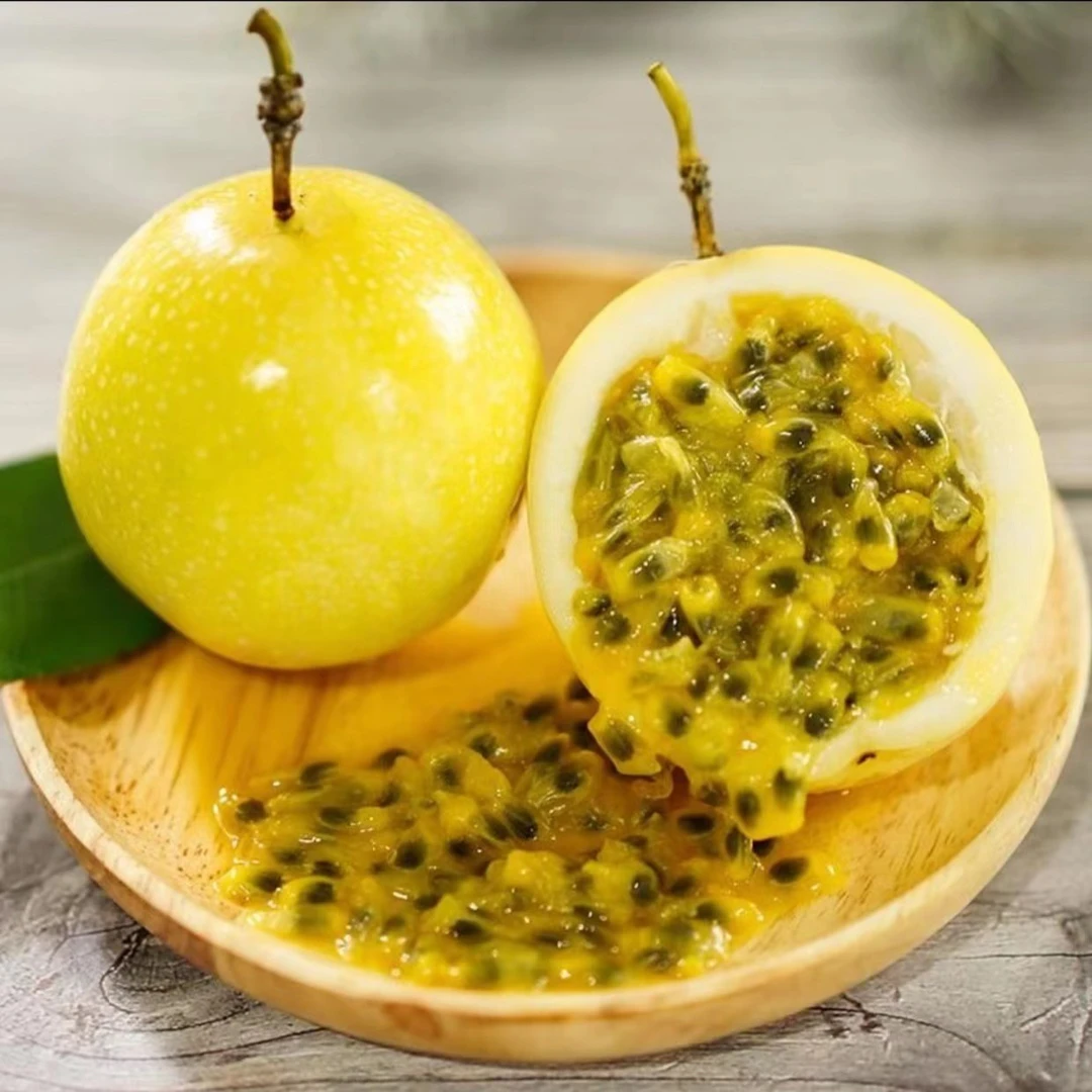 【放皱更甜】钦蜜9号黄金百香果17个50-60g现摘鲜甜多汁送开果器