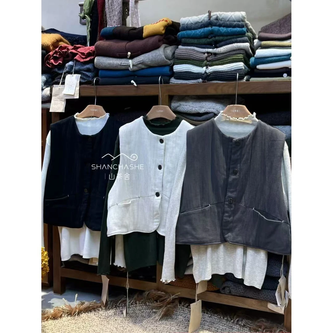 叨叨推荐款 SCS#6356#棉马甲（冬季新款）FL