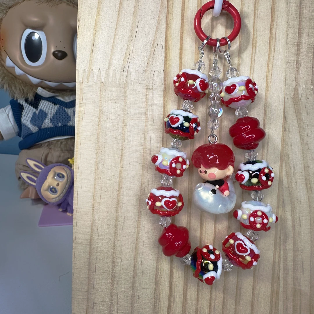 【毓毓】DIY正品手工萌粒 珠子手串创意仙女手机链手工定制