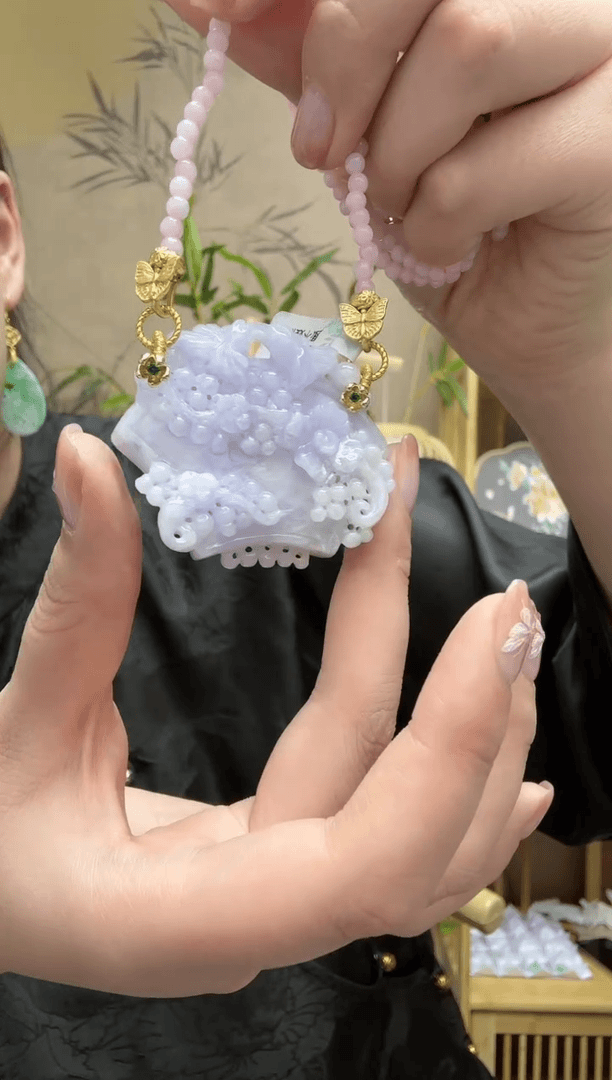 【闪购商品】翡翠颈饰未镶嵌吊坠