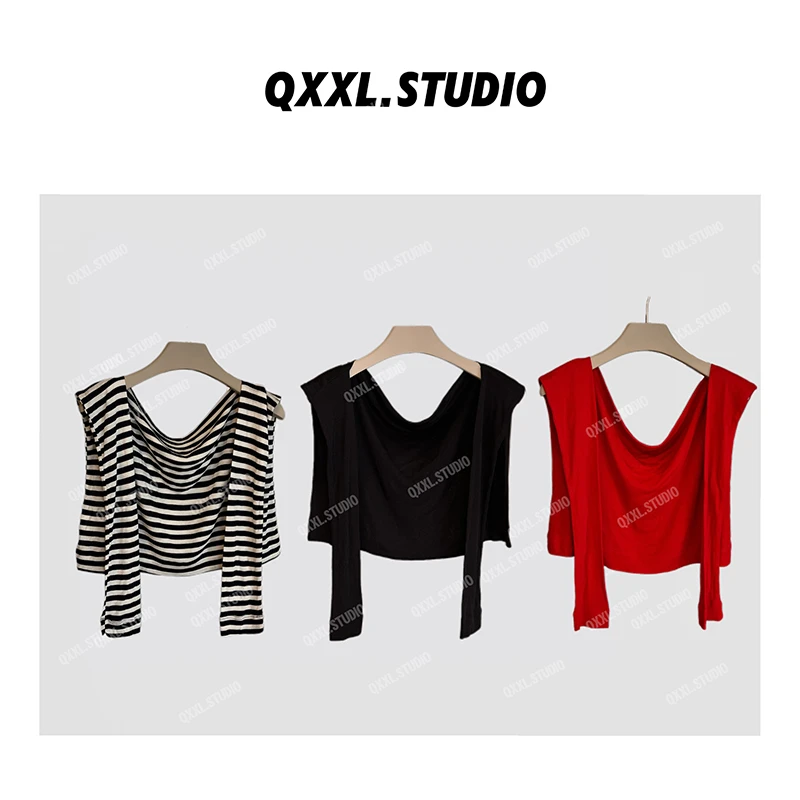 【QXXL】休闲时尚百搭气质简约披肩