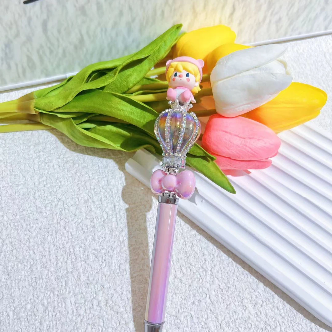 萌粒DIY笔穿珠重工创意diy手工