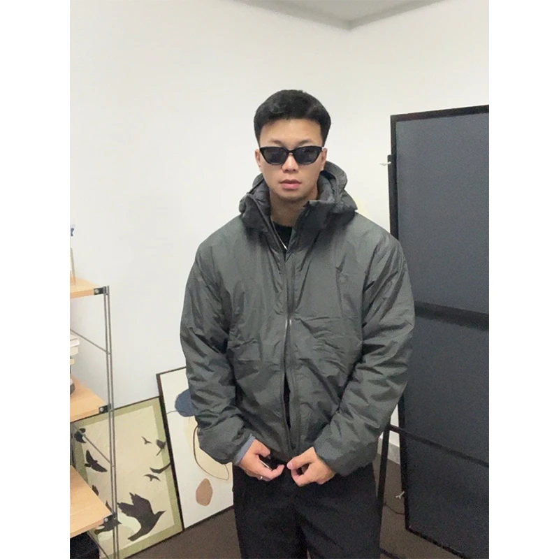 【基础吴】冬季户外保暖防风防水棉服轻薄透气滑雪连帽棉服外套夹克