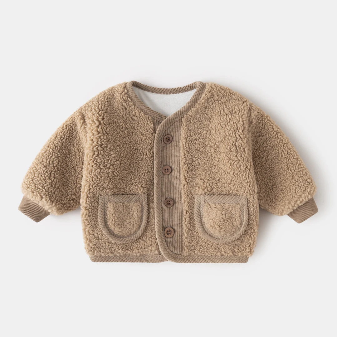 【现货】【嘟嘟家】宝宝深冬毛毛外套儿童冬款大衣BSG592DWT462