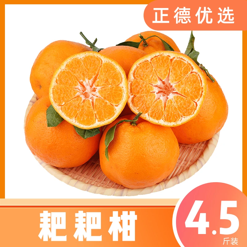 【耙耙柑】四川眉山耙耙柑当季新鲜采摘水果鲜嫩多汁4.5斤75+ S
