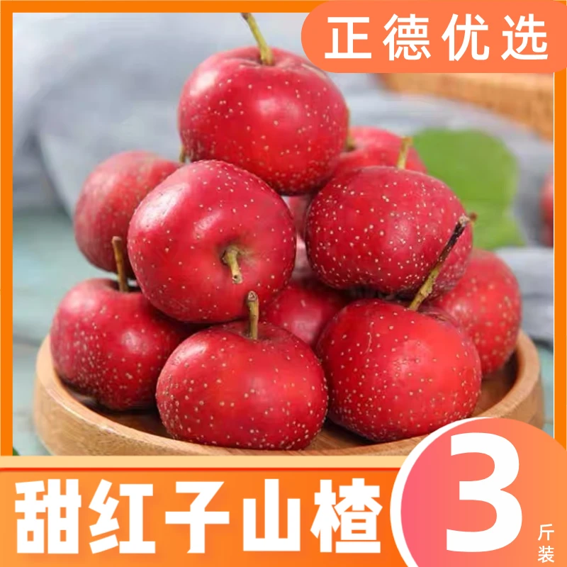 【甜红山楂】山东临沂山楂当季水果3斤装