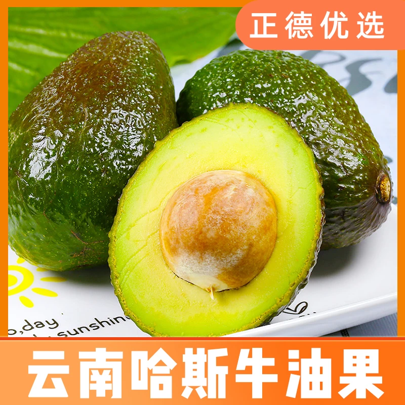 【哈斯牛油果】云南牛油果当季新鲜水果鳄梨巨无霸牛油果8个装 S