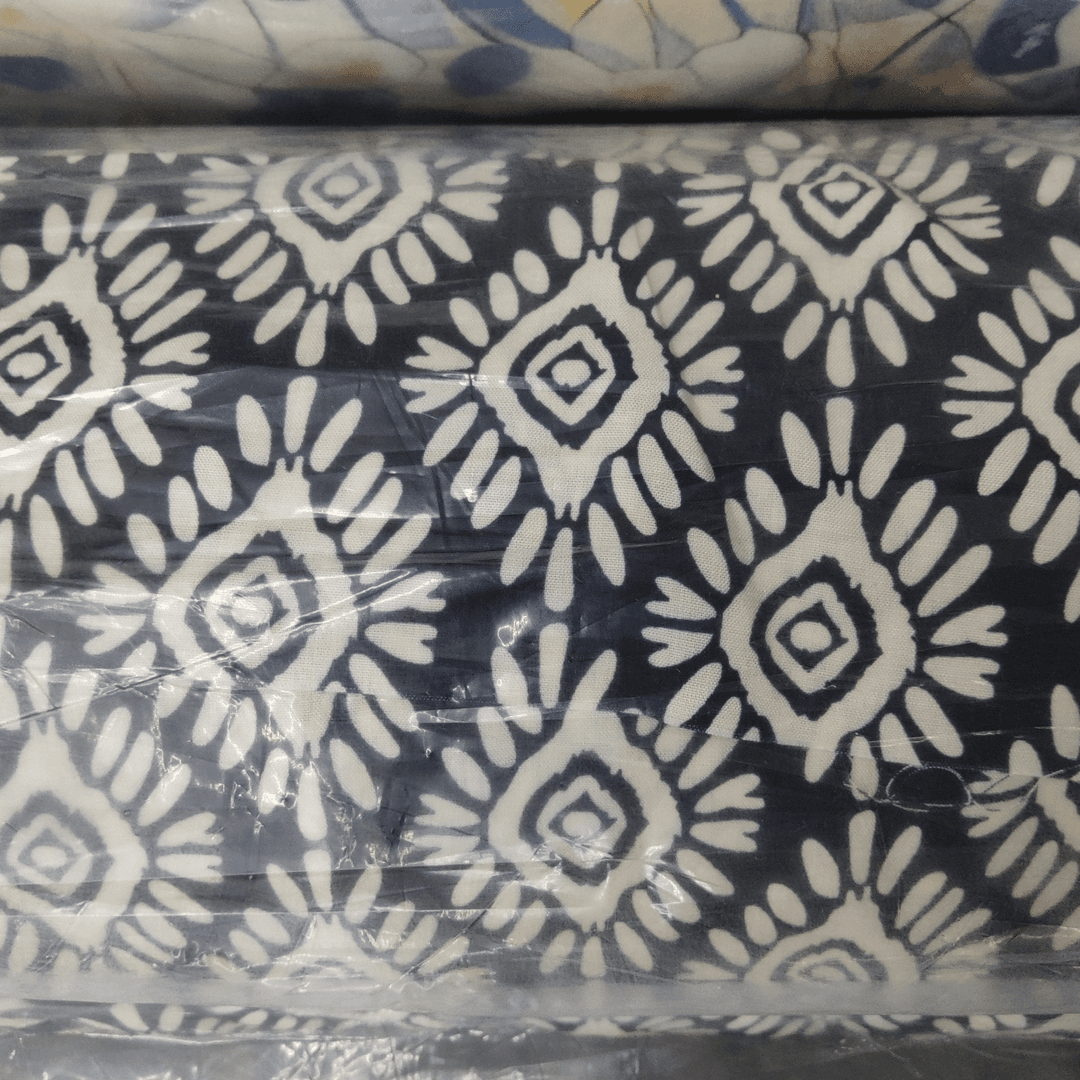 【主播同款】线下热卖花色藏青底太阳花