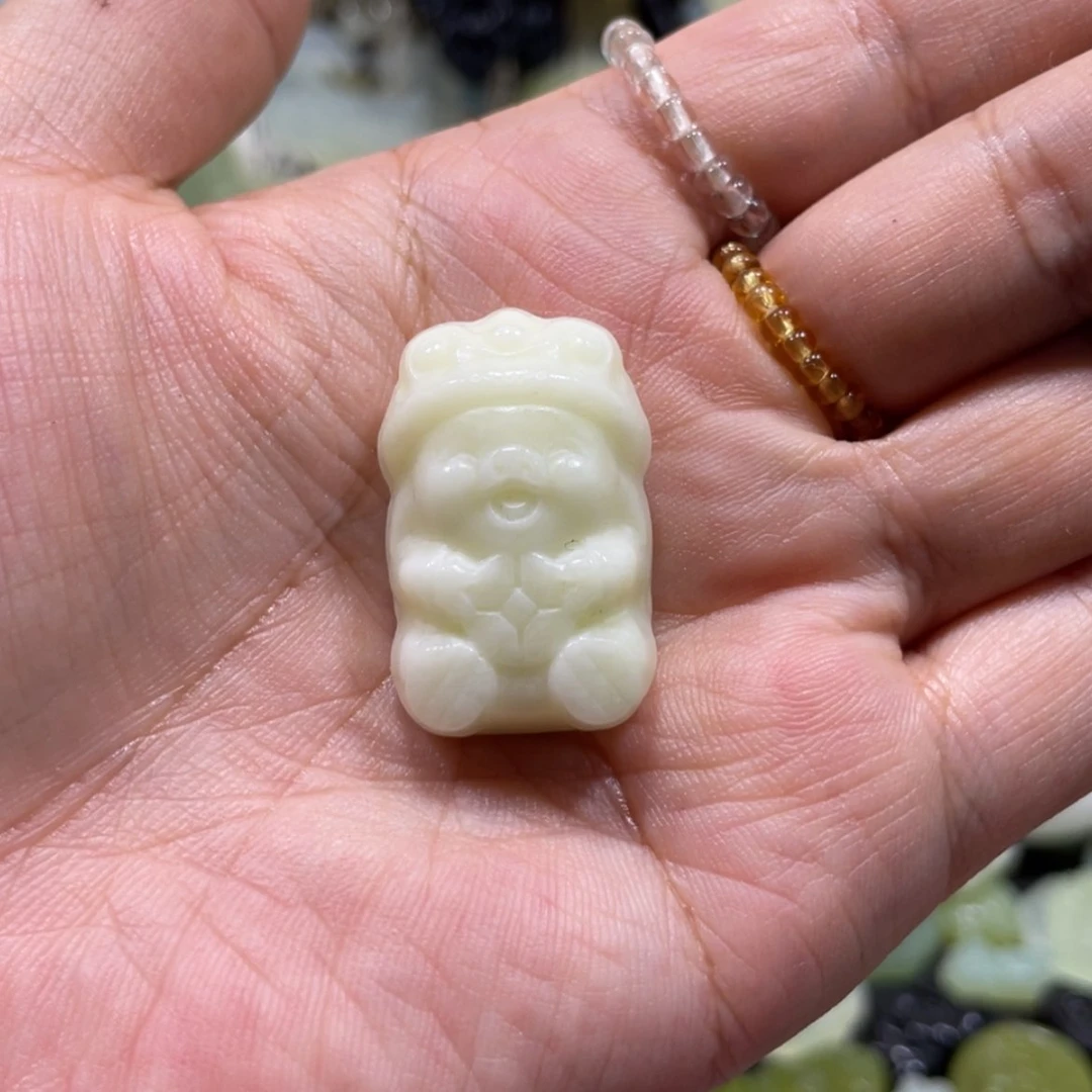 【闪购商品】蛇纹石玉颈饰未镶嵌88