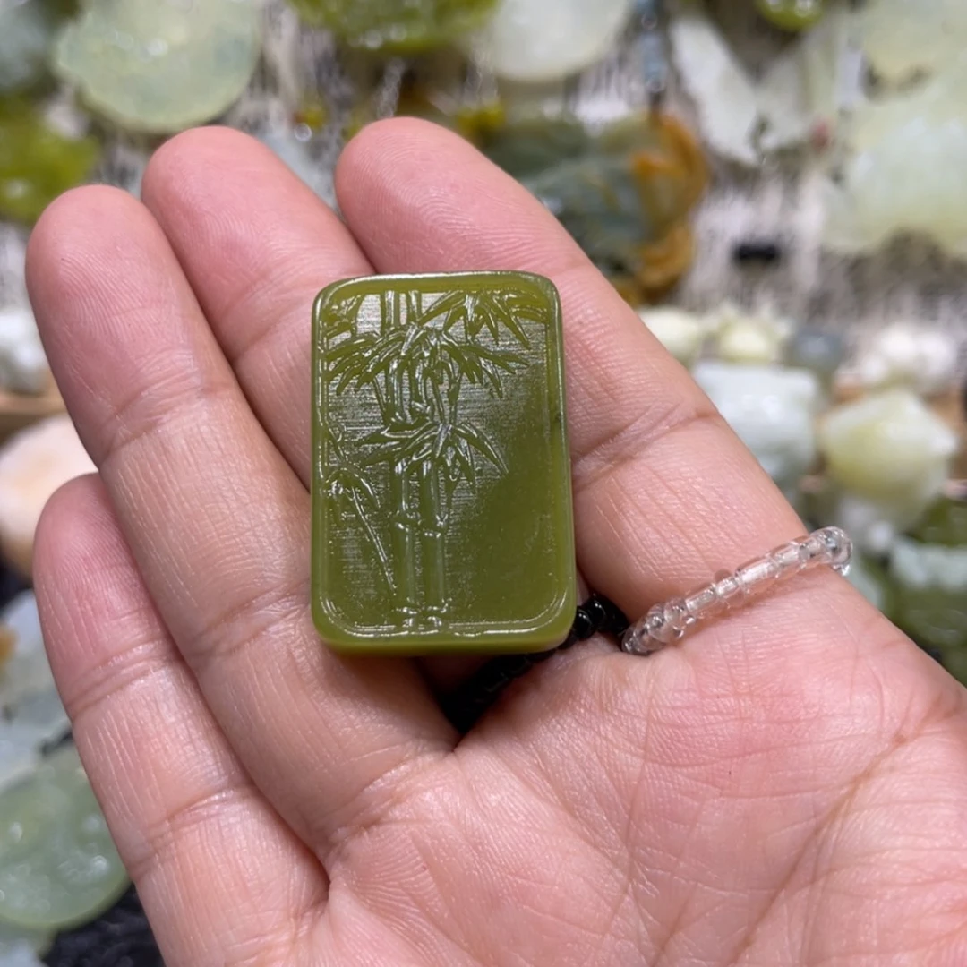 【闪购商品】岫玉颈饰未镶嵌117吊坠