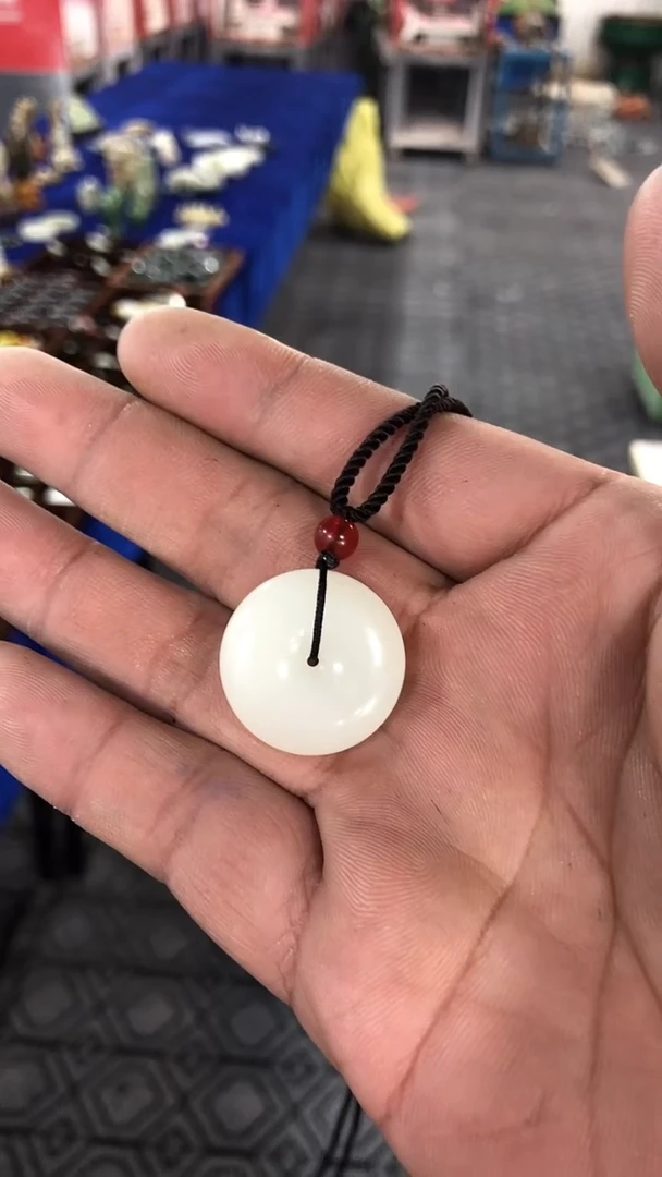 【闪购商品】和田玉挂件未镶嵌和田白玉