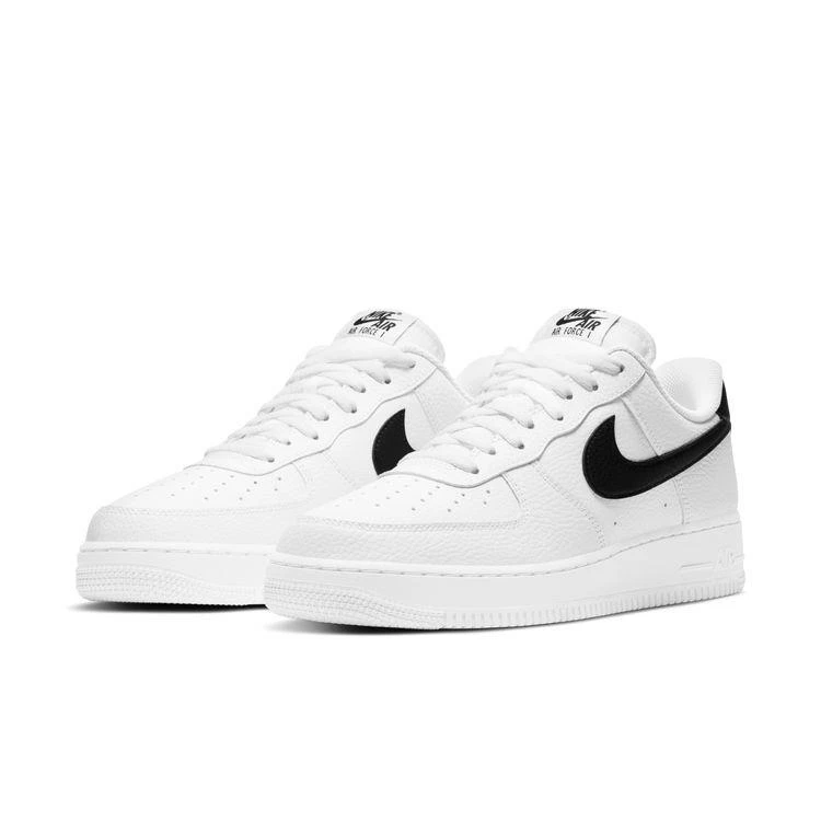 NIKE/耐克正品男款经典百搭空军一号复古白黑低帮板鞋-CT2302-100