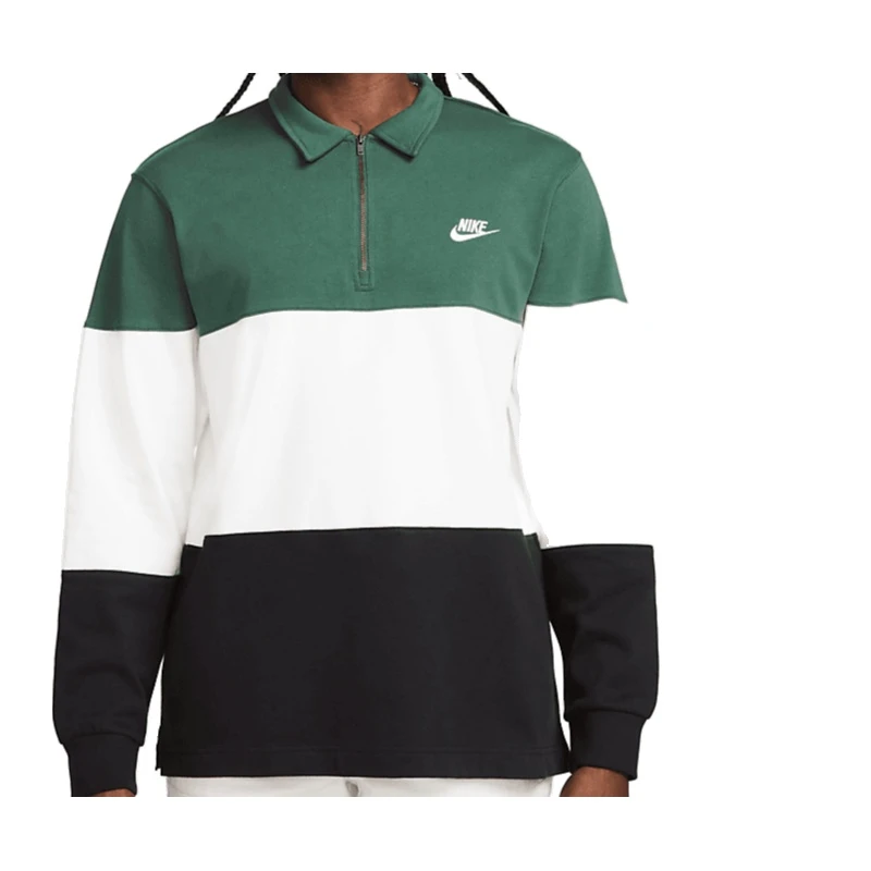 NIKE/耐克正品男女同款运动POLO衫薄荷曼波长袖上衣-FB7798-323