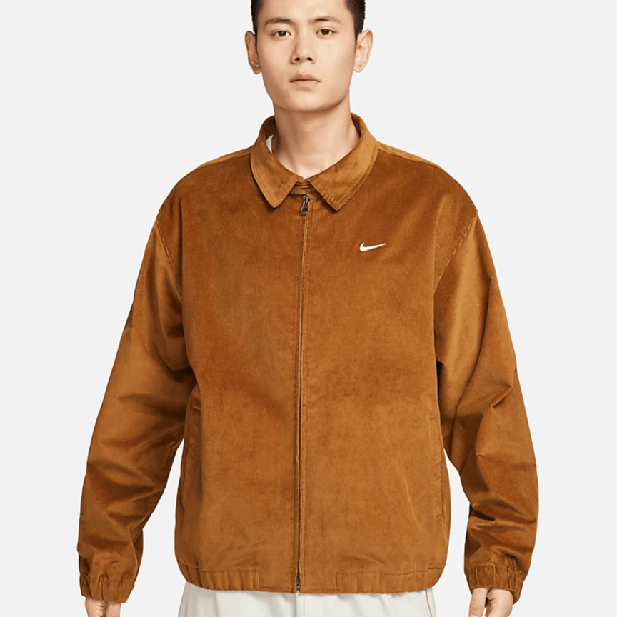 NIKE/耐克正品男款复古休闲简约百搭好穿哈灵顿夹克-DX9071-270