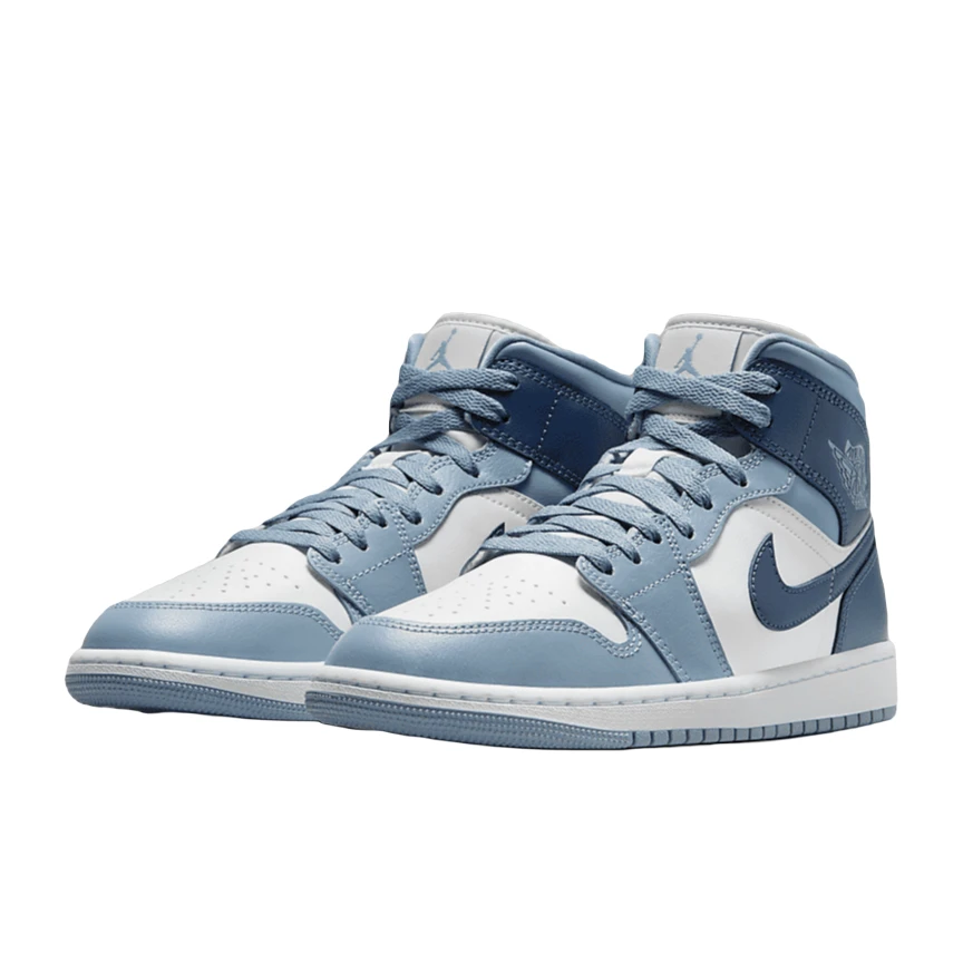 NIKE/耐克正品女子AIR JORDAN 1 MID复古时尚中帮板鞋-BQ6472-140