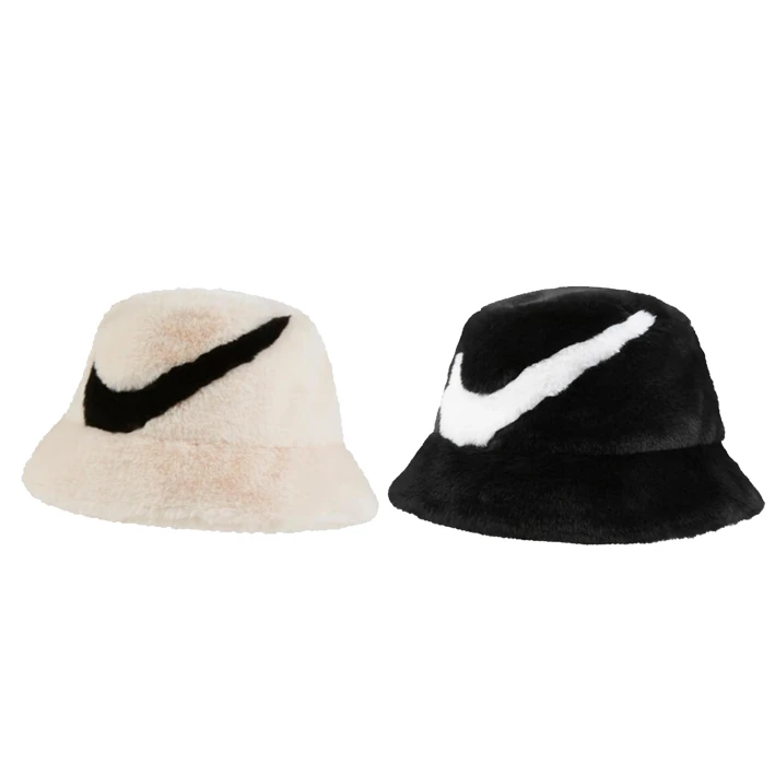 NIKE/耐克正品男女同款经典百搭大LOGO渔夫水桶帽-FV6417-838/010