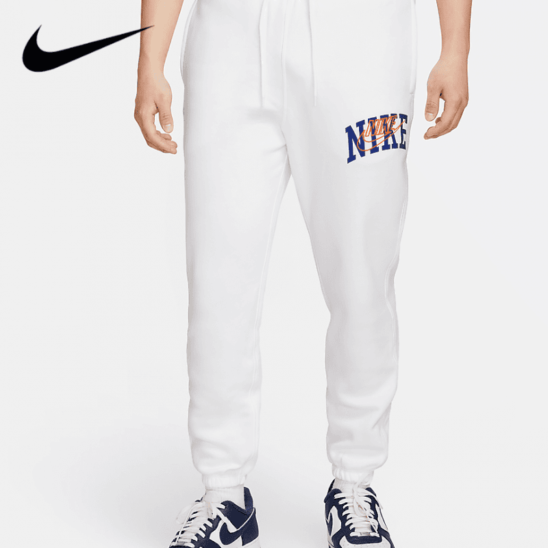 NIKE/耐克正品男款经典百搭加绒束脚时尚休闲运动长裤-FV4454-100