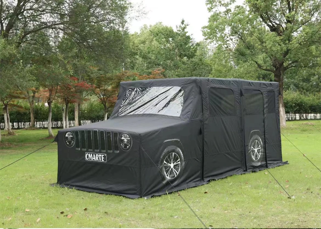 车型充气帐篷户外野营过夜野外露营天幕装备专业防雨充气露营帐篷