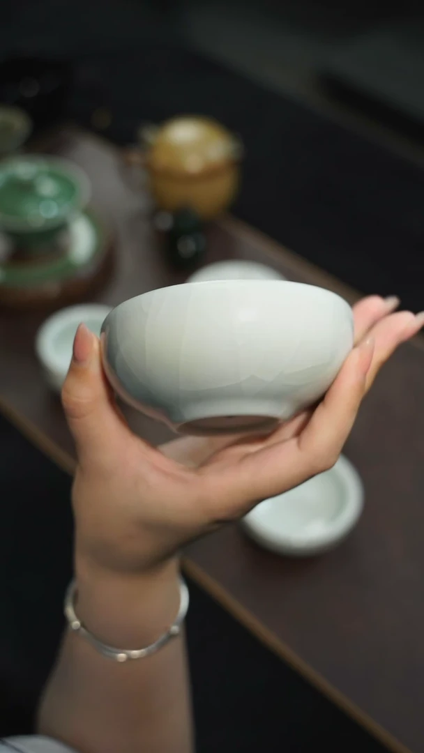 【闪购商品】杯沙力 月白系列 罗汉杯
