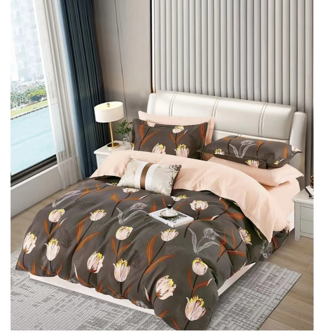 【新疆包邮】推荐活动浪漫情缘双人春秋被四件套磨毛四件套