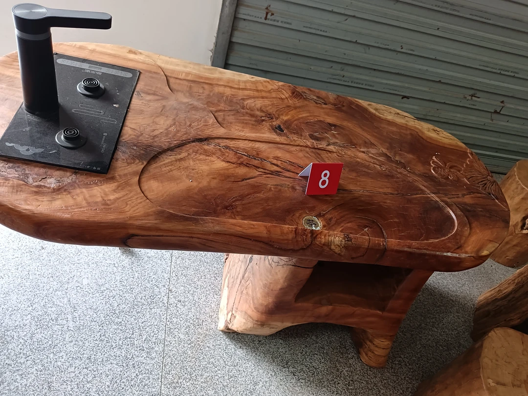 百年老黄栗长形查桌长一米三，宽60，高64