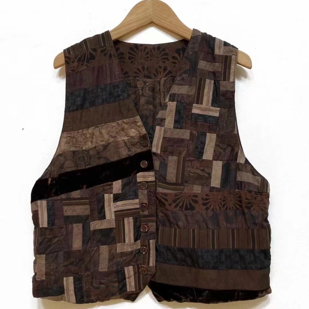 左岸迷香 / 原创设计 / 植物染马甲 / SS6005