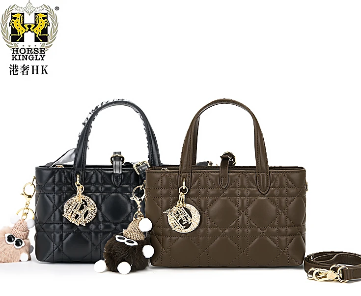 Horse Kingly女士斜挎包单肩时尚包经典1207赠礼盒