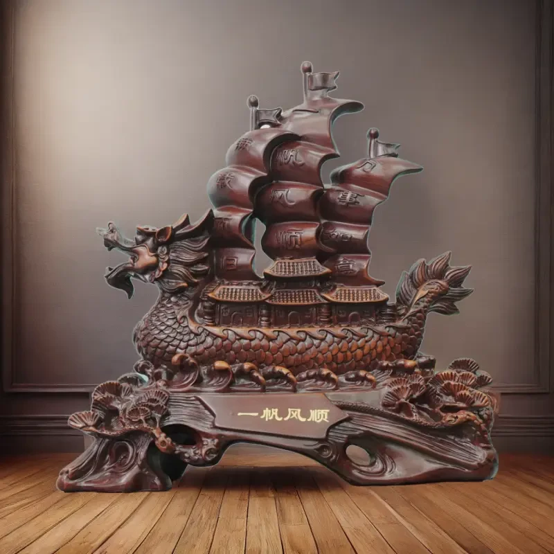 一帆风顺（JLH)公司开业办公室商务礼品 高端桌面摆件