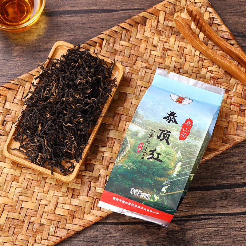 泰顶红泰山高山红茶花果香甜香型25g试喝装泰山特产甜香