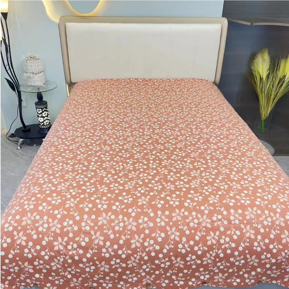 亲肤棉被罩--阳春小镇（纽扣）--1