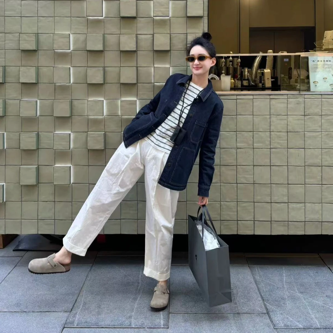 【原单半包】BK01夏季舒适时尚中古软木软底透气女士半拖