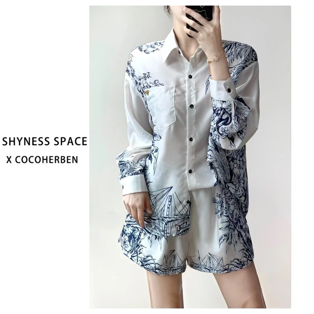 CocoHerben2024定制时尚、百搭、女士休闲套装LY4163