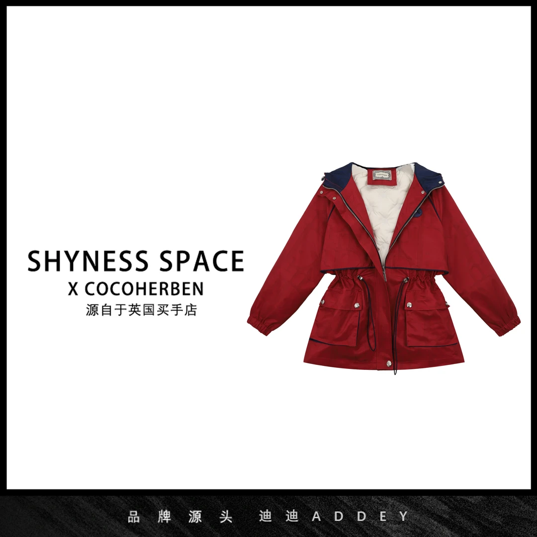 【迪迪补贴】冬季美拉德色系时尚港风、复古新款羽绒服LY2611