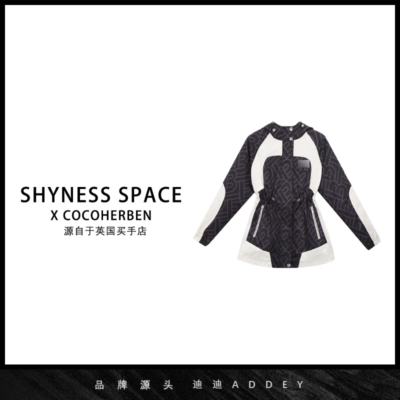 CocoHerben婴儿绒加绒加厚港风复古三合一防水外套LY2439